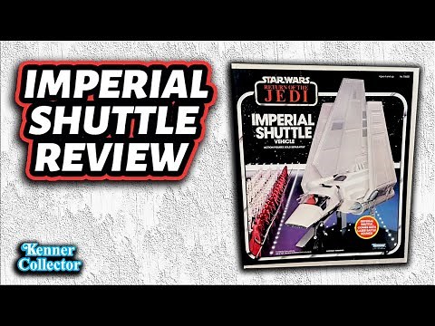 Vintage Kenner Imperial Shuttle REVIEW!