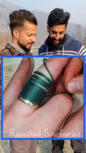 9.8M views · 55K reactions | Easiest way to remove a stuck ring from your finger #hacks #trendingnow #viralpost #Global | Raashid Sarfaraz | Facebook