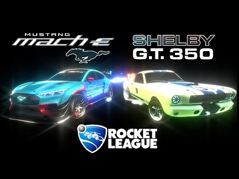 The Ford Mustangs Have Arrived! Full Review of both the Mach-E and Shelby GT in Rocket League