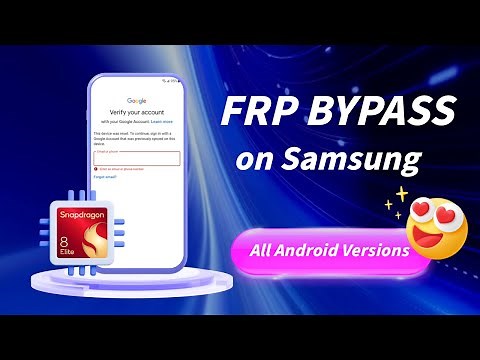 💥Android 16 Supported | All Samsung Qualcomm FRP Bypass - 100% Easy with iToolab UnlockGo Android