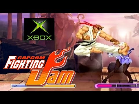 Capcom Fighting Jam playthrough (Xbox) (1CC)