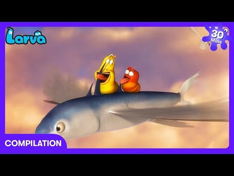 Larva - Flug zum Abenteuer! | Kinderfilme | WildBrain Gadget-Garage - Deutsch