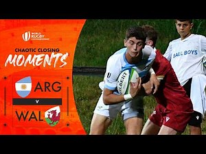 Unreal Ending! 😵 | Argentina U20 v Wales U20 | World Rugby U20 Championship 2025 | Final 10 Minutes