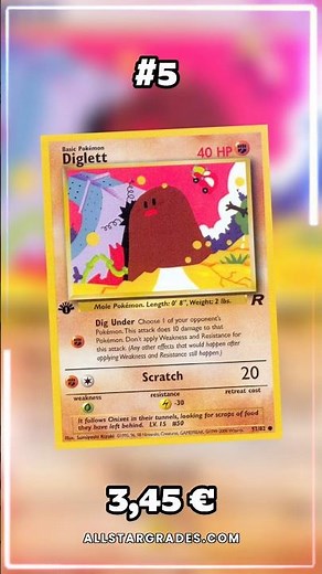 Top 10 Diglett Pokemon Cards!