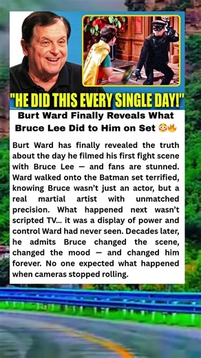 Burt Ward Finally Reveals What Bruce Lee Did to Him on Set 😳🔥 #shorts #viralshorts