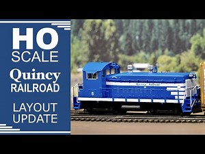 Quincy Railroad in HO Scale-Layout Update 1/15/21
