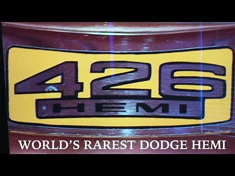 RAREST Dodge Hemi Ever Produced - 1 of 2 - Don Garlits Owns 1 - I filmed the other in a 2006 Auction