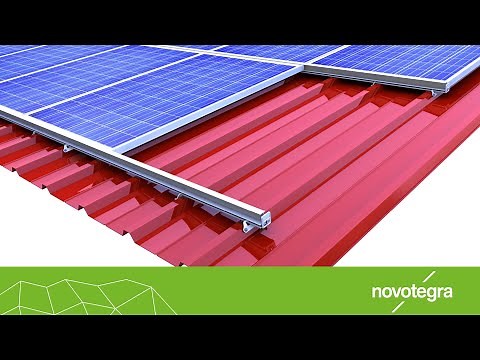 novotegra trapezoidal insertion system with bracket | Trapezblech Einlegesystem mit Halteklammer