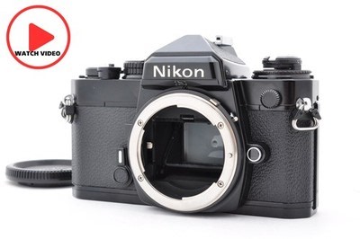 Nikon FE Black 35mm SLR Film Camera Body from Japan [Mint] | eBay
