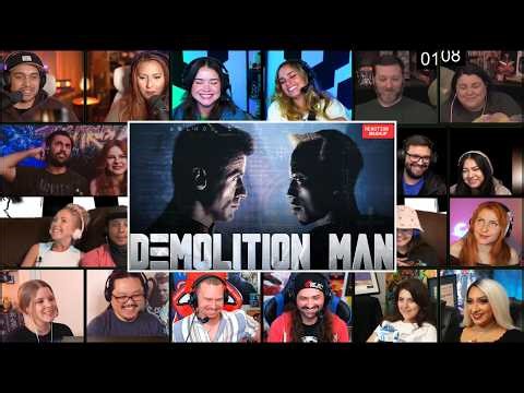 DEMOLITION MAN (1993) REACTION MASHUP