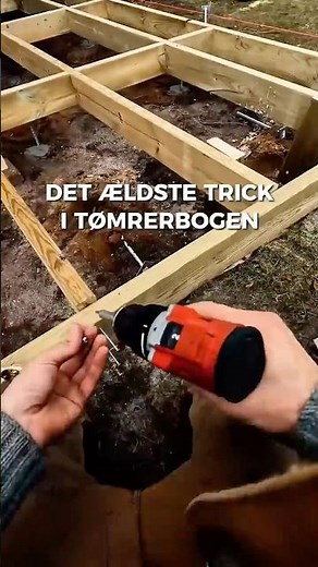 Tømrer trick nummer 1. #tømrer #gørdetselv