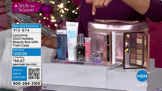 You are watching Holiday Beauty Report with Sarah on HSN.💙📺 Shop the show here: https://bit.ly/HSNRecentlyAired Catch up on the shows you missed and discover where shopping comes alive on the QVC & HSN Streaming Service: https://bit.ly/HSNplus | HSN