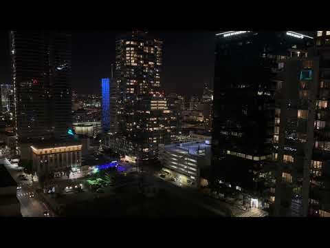 Soothing Downtown Relaxing City Sounds 4k