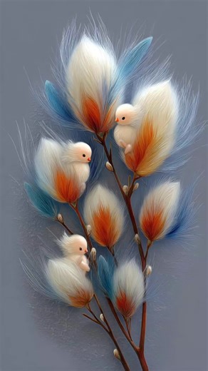 ✨ “Tiny Wonders of a Wonderful World” Soft little whispers on a feathery tree, of tiny dreamers looking out to see. Colors of wonder in the quiet unfurled— small hearts discovering a wonderful world. ✨ #WhatAWonderfulWorld 🌎 #DreamyArt ✨ #WhimsicalArt 🌸 #CuteFantasy 🐾 #MagicalMoments 🌈