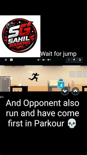 Vector Parkour Skills – Smooth Escape! 💥 #vector #gaming #funny