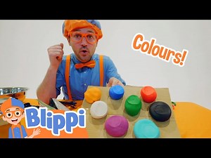 Blippi Arts And Crafts Clay and Play For Kids | Educational Videos For Toddlers - Videos For Kids