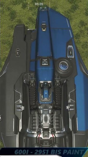 Star Citizen 4.4 | Ship Paint Showcase | Mercury Star Runner BIS 2951 | Blue & Black Metallic