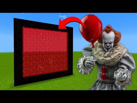 How to Make A Portal To The It Pennywise Dimension in Minecraft!