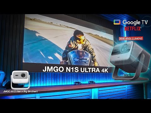 JMGO N1S Ultra 4K Laser Projector with Google TV & Netflix JMGO N1S Big Brother!