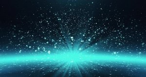 Particles Sparkling Background