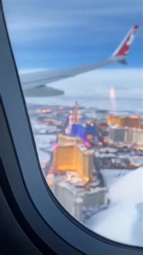 Las Vegas on Instagram: "An AI-generated video showing Las Vegas covered in snow is truly fascinating. Seeing the neon lights of the Strip contrasted with a winter landscape feels surreal, almost like an alternate reality. It blends imagination and technology in a way that makes you pause and rethink what’s possible. The result is visually striking, cinematic, and surprisingly convincing—proof of how powerful AI creativity has become. 🎥@earthimpacts25💙💛 #lasvegas #vegas #reels #viral"