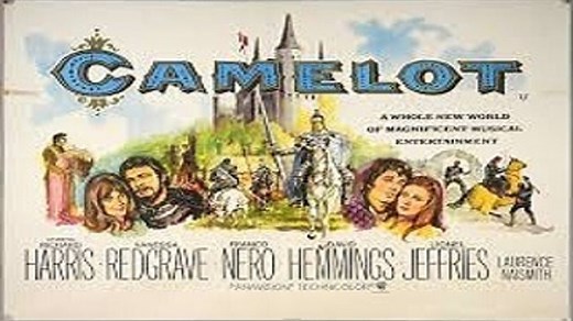 ASA 🎥📽🎬 Camelot (1967) a film directed by Joshua Logan with Richard Harris, Vanessa Redgrave, Franco Nero, David Hemmings