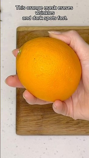 Orange Mask Erases Wrinkles & Dark Spots Fast!