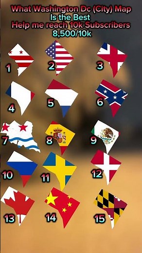 What Washington DC (City) Map is the Best #geography #mao #mapping #mapper #history #northamerica