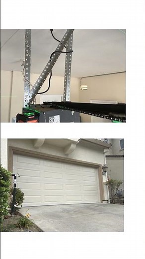 Precision LiftMaster Opener Installation and Track Alignment in Dublin
