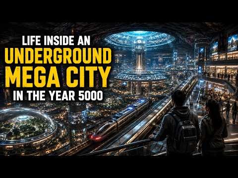 Life Inside an Underground Mega City in the Year 5000 | Future Underground Civilization