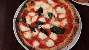 Simple is beautiful! For example, this phenomenal Margherita pizza from Babbo Pizzeria... | Phantom Gourmet