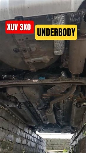 XUV 3XO UNDERBODY #xuv3x0 #mahindra #thar #scorpio #luxury #cars #nexon #automobile