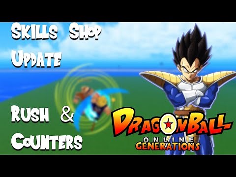 [DBOG] SKILLS SHOP UPDATE! ALL NEW RUSH ATTACKS AND COUNTERS! (DESC)