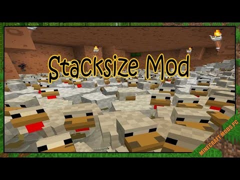 Stacksize Mod 1.12.2 - Minecraft Mods for PC