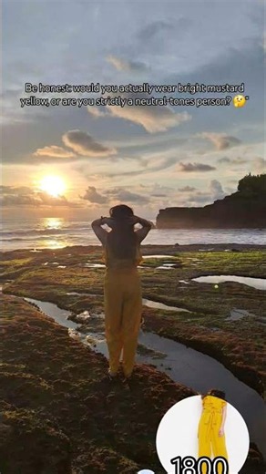 t#review Would you wear this vibrant yellow on vacation or stick to neutrals?" #fashion