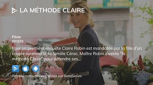 La méthode Claire S01E01