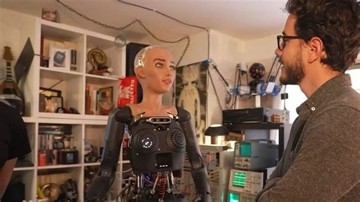 REPORTAGE - Les humanoïdes débarquent : rencontre avec Sophia, robot (presque) en chair et en os
