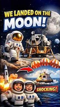 Apollo 11 Moon Landing Explained in 3D 🚀 | What REALLY Happened in 1969? (Pixar Style)