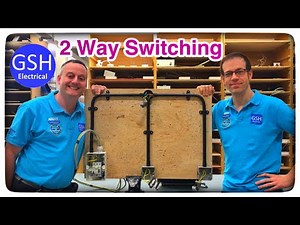 Lighting Circuit Conduit Loop-In Method 2 Way Switching Wiring Explained - Matrix Locktronics Board