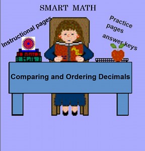 Comparing & Ordering Decimals, PDF"S worksheets, printable