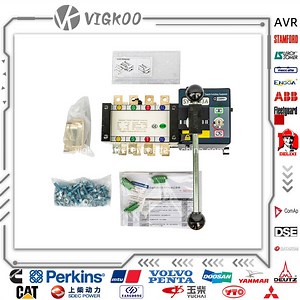 [Hot Item] 3p 4p 63A Automatic Transfer Switch Generator ATS Controller