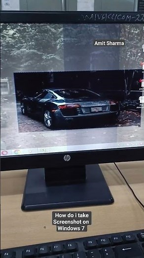 How do i take a screenshot on windows 7