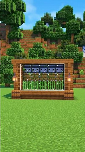 Aesthetic Sugar Cane Farm Minecraft 1.21 Tutorial | #shorts