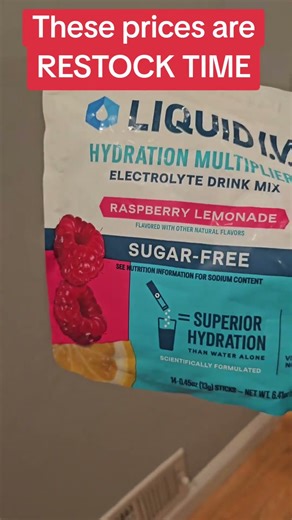 These prices are INSANE for sugar free Liquid IV