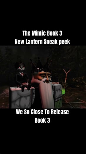 The Mimic Book 3 new Lantern Sneak peek #shorts #roblox #themimic #robloxthemimic