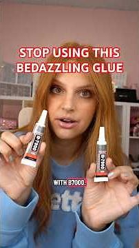 STOP using this bedazzle glue!