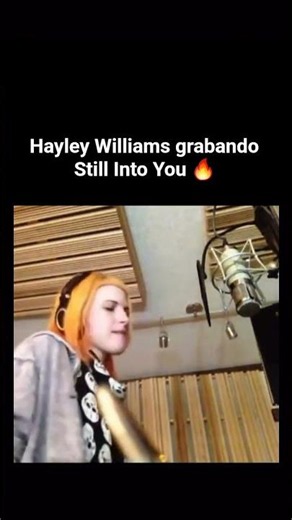 Hayley Williams grabando Still Into You 🔥 #hayleywilliams #paramore