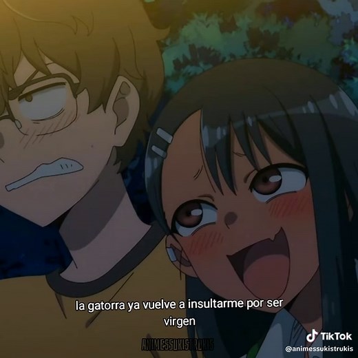 Besos inesperados entre Senpai y Nagatoro en el capítulo 7 | Anime Romance