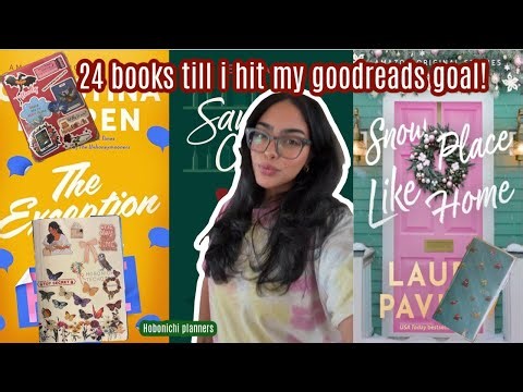 24 books till hit my Goodreads goal ⏰✨❤️‍🔥