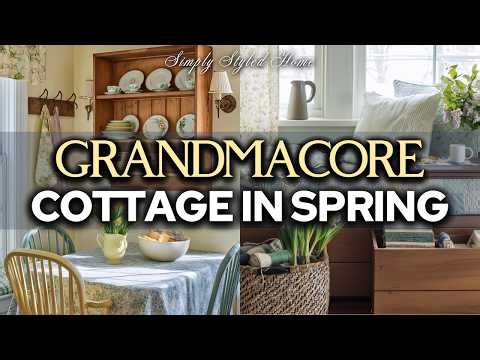 Inside a Grandmacore Cottage | Everyday Spring Slow Living in This Cozy, Collected Home